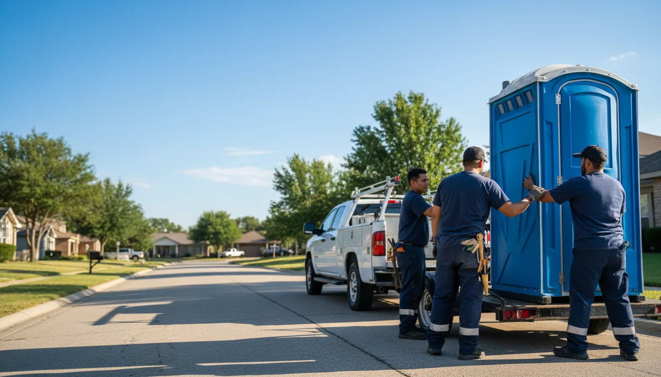 Portable Toilet Rental in Gene Autry, OK near me